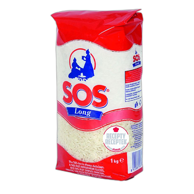 Obrázok SOS RYŽA DLHOZRNNÁ 1KG