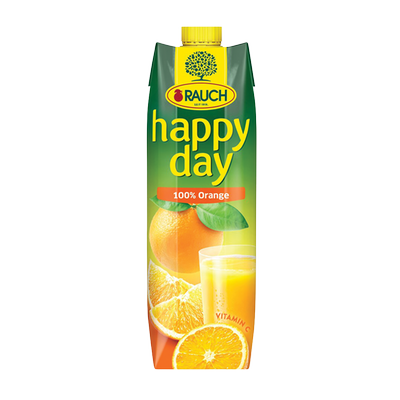 Obrázok HAPPY DAY POMARANČ 100% 1L RAUCH
