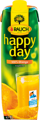 Obrázok HAPPY DAY POMARANČ 100% 1L RAUCH