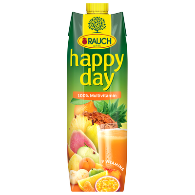 Obrázok HAPPY DAY MULTIVITAMÍN 100% 1L RAUCH