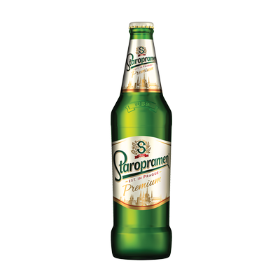 Obrázok STAROPRAMEN 12% SVETLÉ PIVO 0,5L VF