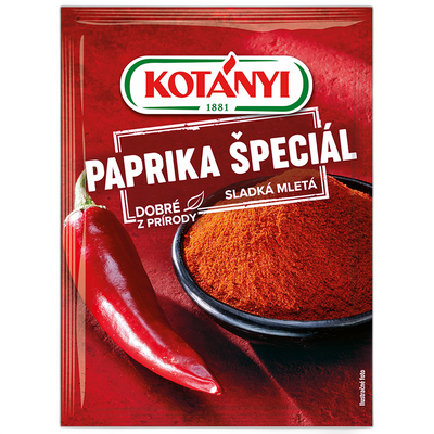 Obrázok KOTÁNYI PAPRIKA SLADKÁ MLETÁ ŠPECIÁL 25G