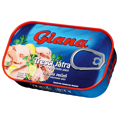 Obrázok GIANA TRESČIA PEČEŇ 115G