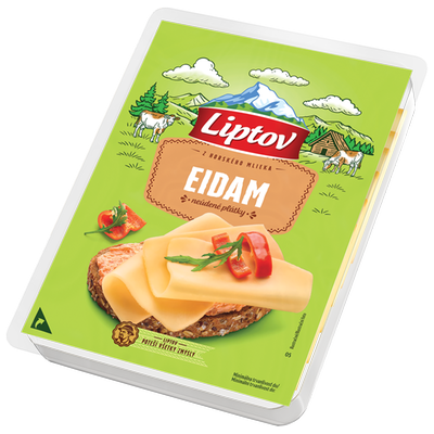 Obrázok LIPTOV EIDAM PLÁTKY NEÚDENÉ 90GR