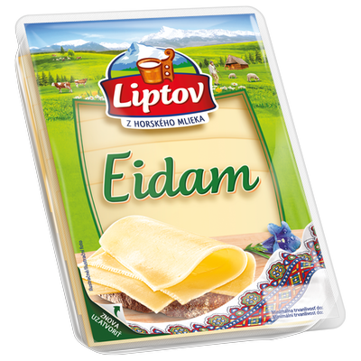 Obrázok LIPTOV EIDAM PLÁTKY NEÚDENÉ 90GR