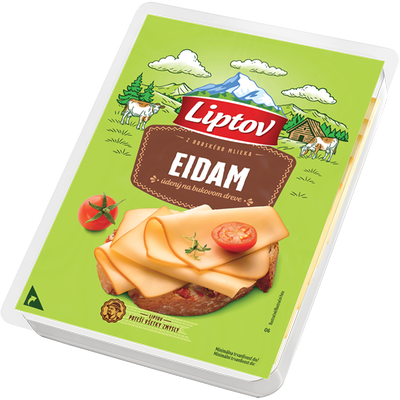 Obrázok LIPTOV EIDAM PLÁTKY ÚDENÉ 90GR