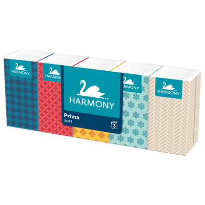 Obrázok HARMONY PRIMA HYG. VRECKOVKY 10X10 KS
