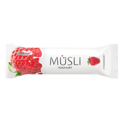 Obrázok TEKMAR MUSLI TYČ.JAHODOVÁ  V JOG. 30G