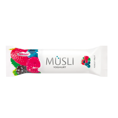 Obrázok TEKMAR MUSLI TYČ.LESNÉ OVOC. V JOG.30G