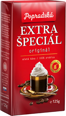 Obrázok POPRADSKÁ KÁVA EXTRA ŠPECIÁL 125G