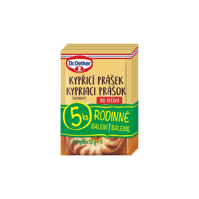 Obrázok DR.OETKER KYPRIACI PRÁŠOK 5-BAL. 5X12G
