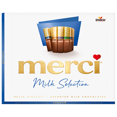 Obrázok MERCI MLIEČNA 250G