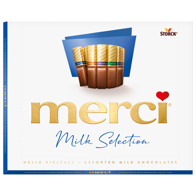 Obrázok MERCI MLIEČNA 250G