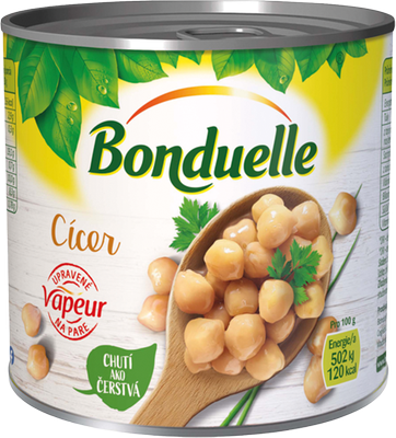 Obrázok BONDUELLE CÍCER 425ML VAPEUR