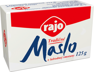 Obrázok RAJO TRADIČNÉ MASLO 82% 125G