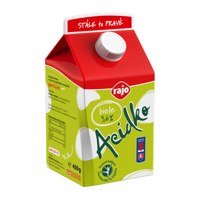 Obrázok RAJO ACIDKO BIELE 1% TUKU 450G