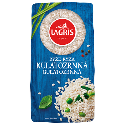 Obrázok LAGRIS RYŽA GUĽATOZRNNÁ 1KG STOJ.SÁČOK