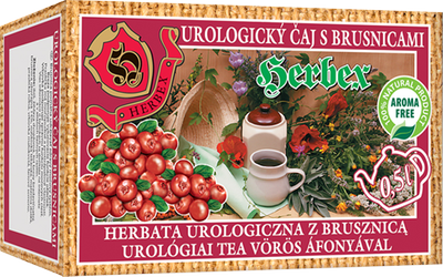 Obrázok HERBEX UROLOGICKÝ ČAJ 60G