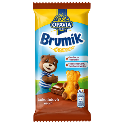 Obrázok BEBE BRUMÍK S ČOK. NÁPLŇOU 30G