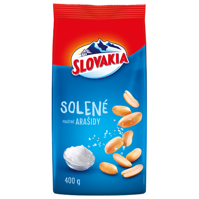 Obrázok SLOVAKIA ARAŠIDY 400GR SOLENÉ