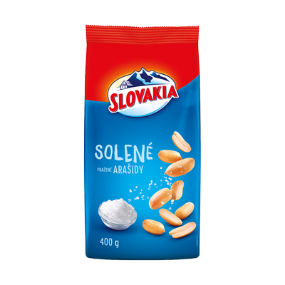 Obrázok SLOVAKIA ARAŠIDY 400GR SOLENÉ