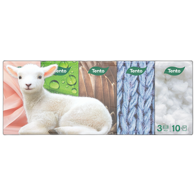 Obrázok TENTO HYG. VRECK. 10X10KS 3VRST. NATURAL