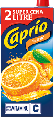Obrázok CAPRIO POMARANČ  2L