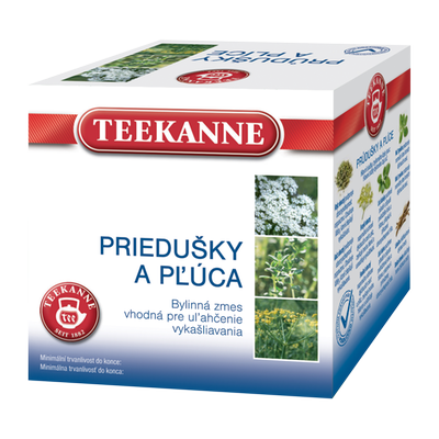 Obrázok TEEKANNE PRIEDUŠKY A PĽÚCA 20G BYL.ČAJ