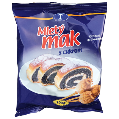 Obrázok TINA MLETÝ MAK S CUKROM 200G