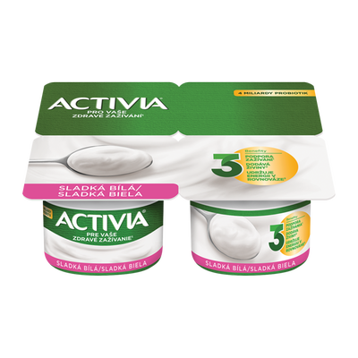 Obrázok DANONE ACTIVIA BIELA SLADKÁ 4X120G