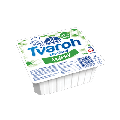 Obrázok MILKO TVAROH MÄKKÝ , ODTUCNENÝ 250G
