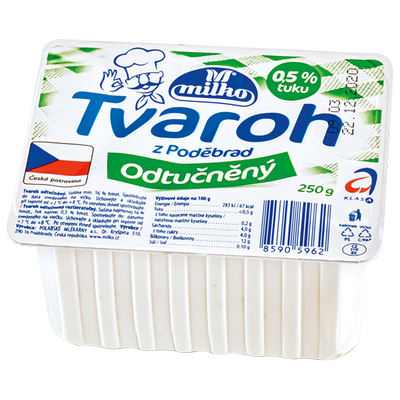 Obrázok MILKO TVAROH ODTUČNENÝ 250G