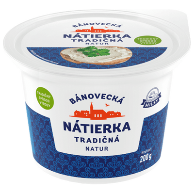 Obrázok MILSY BÁN. TRADIČNÁ NÁTIERKA NATUR 200G