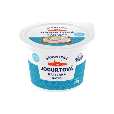 Obrázok MILSY BÁN. JOGURT. NÁTIERKA NATUR 200G