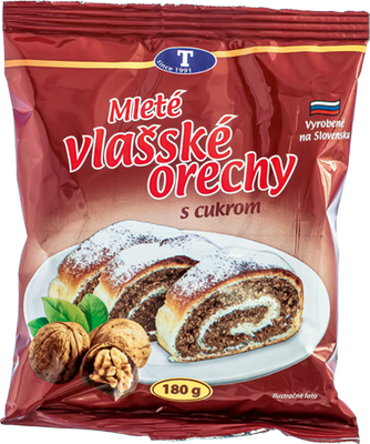 Obrázok TINA MLETÉ VLAŠSKÉ ORECHY S CUKROM 180G