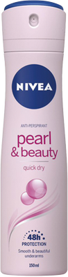 Obrázok NIVEA DEO SPREJ 150ML PEARL&BEAUTY
