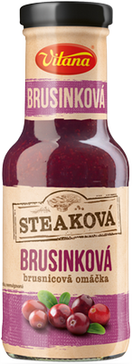Obrázok VITANA STEAK OMÁČKA BRUSNICOVÁ 250ML