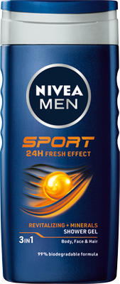 Obrázok NIVEA MEN SG 250ML SPORT