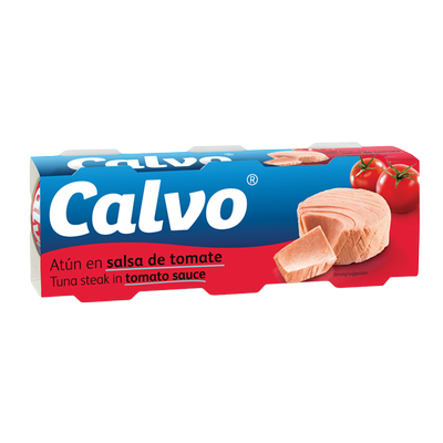 Obrázok CALVO TUNIAK KÚSKY V PARAD.OM.3X80G