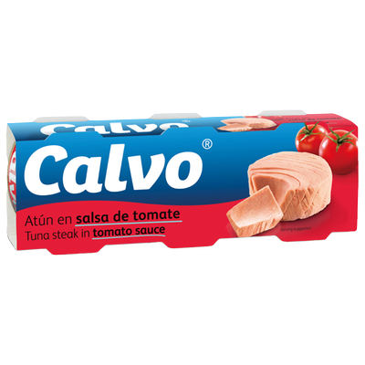 Obrázok CALVO TUNIAK KÚSKY V PARAD.OM.3X80G