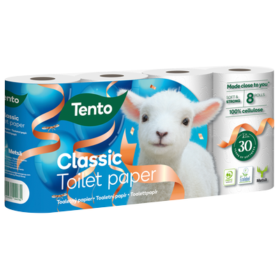 Obrázok TENTO TP 8KS 3VRST. ELLEGANCE COOL AQUA