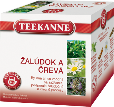 Obrázok TEEKANNE ŽALÚDOK A ČREVÁ 20G