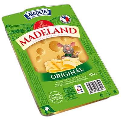Obrázok MADELAND ORIGINÁL PLÁTKY 100GR