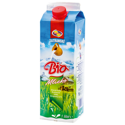 Obrázok TAMI TATRANSKÉ BIO MLIEKO ČERST. 3,6% 1L