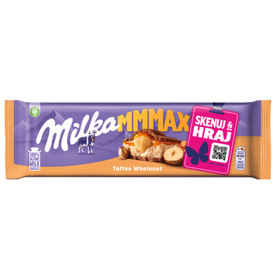 Obrázok MILKA TOFFEE WHOLENUT 300G