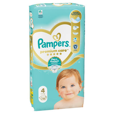 Obrázok PAMPERS PREMIUM 52KS MAXI