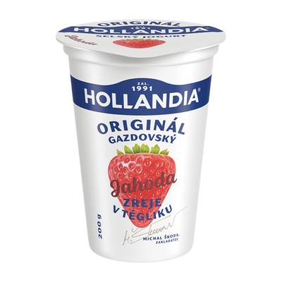 Obrázok HOLLANDIA GAZDOVSKÝ JOG.JAHODA 200G