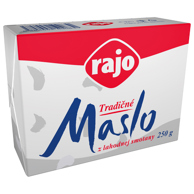 Obrázok RAJO TRADIČNÉ MASLO 82% 250G