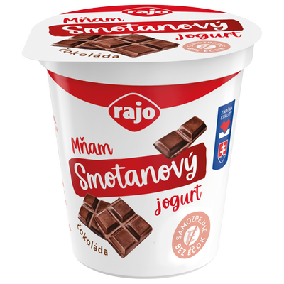 Obrázok RAJO MŇAM SMOTANOVÝ S KÚSK.ČOK.145G