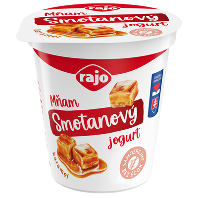 Obrázok RAJO MŇAM SMOTANOVÝ KARAMEL 145G